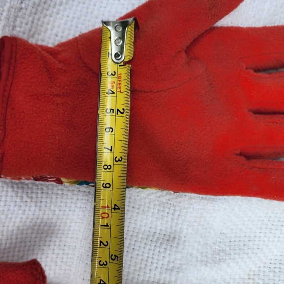 Vera Bradley patterned polar fleece ‎ gloves S/M - Picture 6 of 7